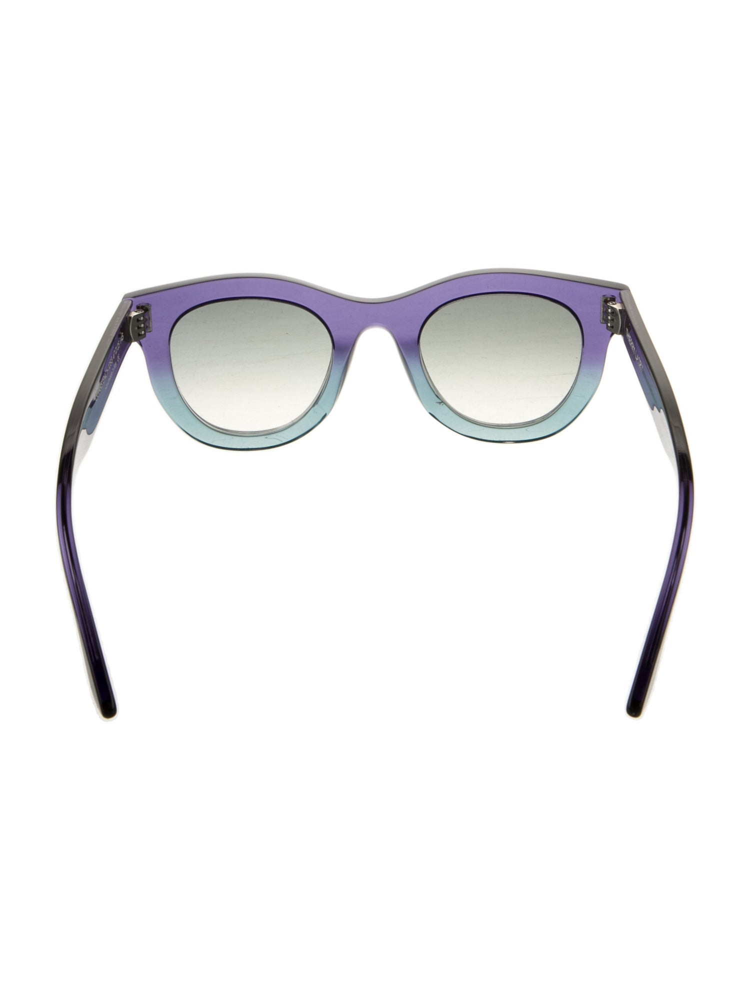 Thierry Lasry Round Gradient Sunglasses