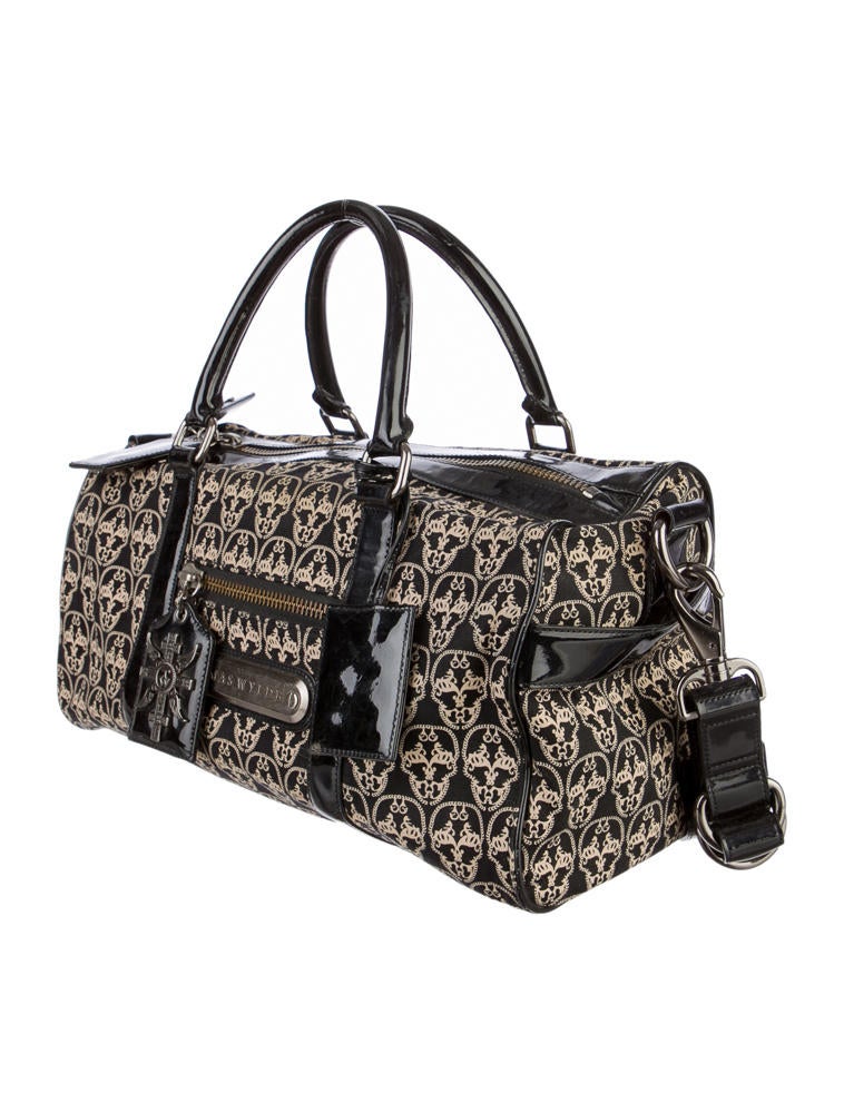 Thomas Wylde Canvas Skull Satchel