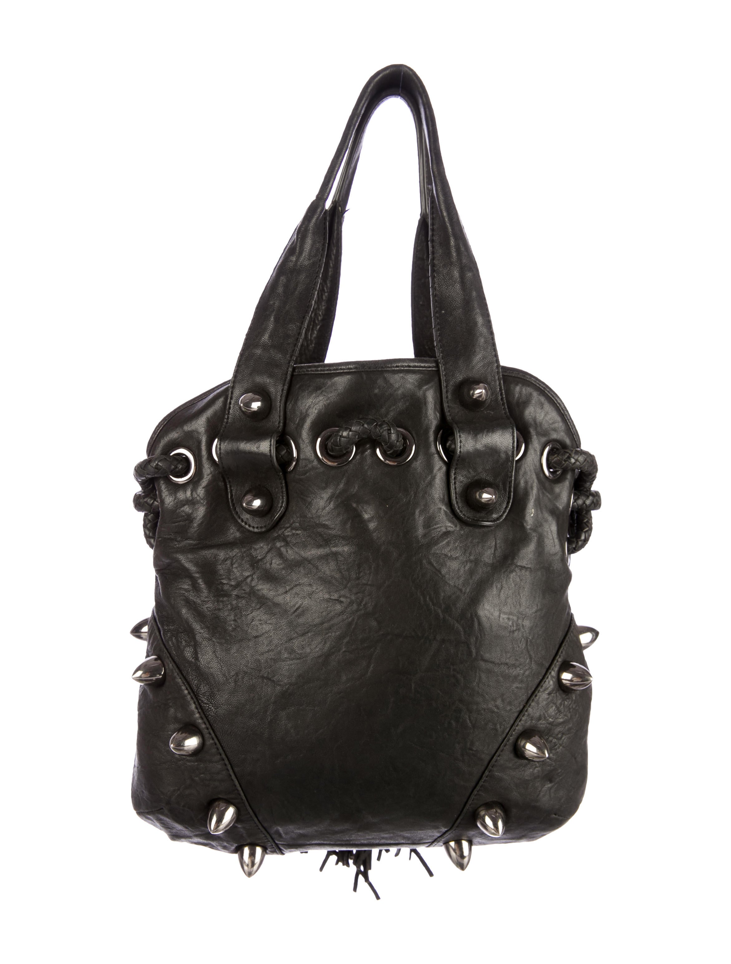 Thomas Wylde Cleopatra Tassel Tote - Black Handle Bags, Handbags