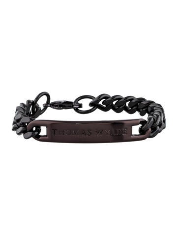 Thomas Wylde Curb Chain ID Bracelet