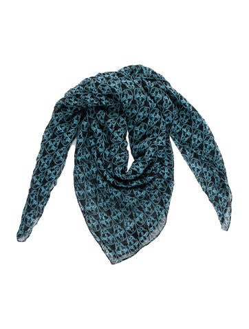 Thomas Wylde Silk Printed Scarf