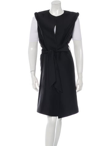 Thomas Wylde Embellished Knee-Length Vest