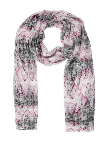 Thomas Wylde Silk Printed Scarf
