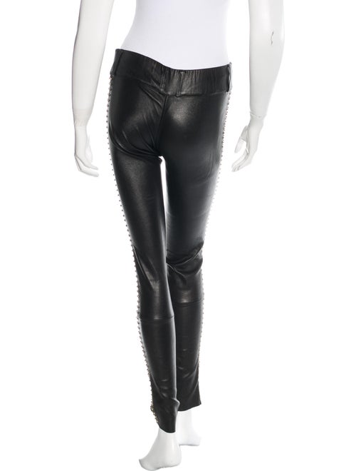 Thomas Wylde Studded Leather Pants