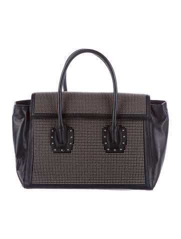 Thomas Wylde Studded Leather Handle Bag