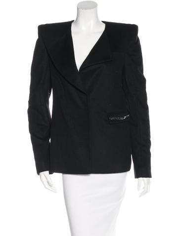 Thomas Wylde Structured Collarless Jacket