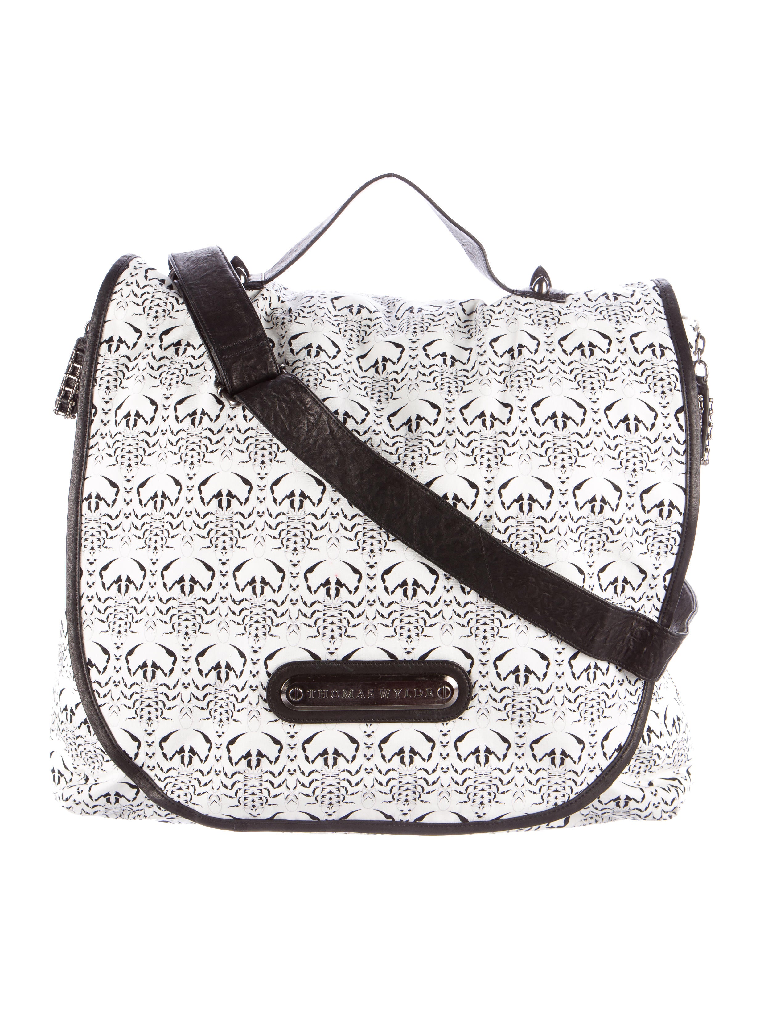 Thomas Wylde Canvas Oversized Satchel Handbags Thm24658 The Canvas Oversized Satchel