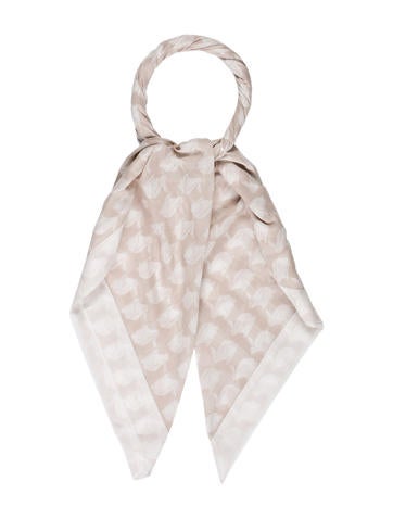 Thomas Wylde Bunny Printed Scarf
