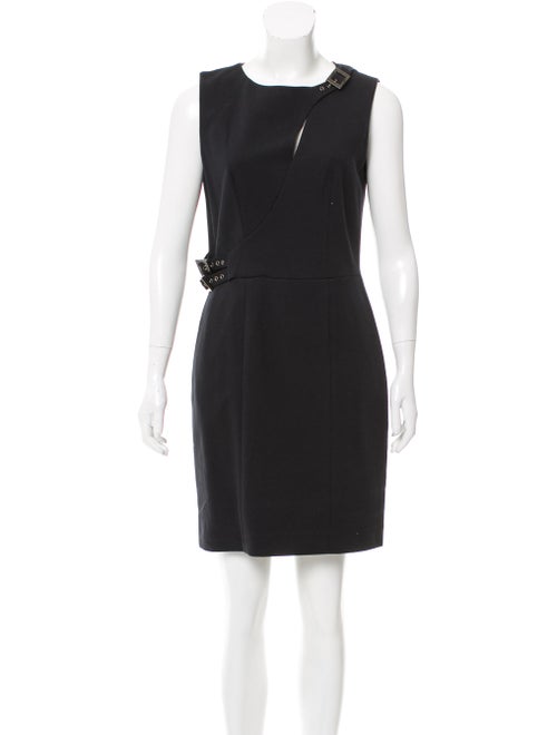 Thomas Wylde Belt-Accented Shift Dress