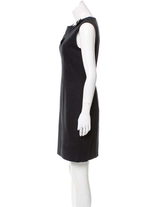 Thomas Wylde Belt-Accented Shift Dress