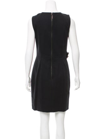 Thomas Wylde Belt-Accented Shift Dress