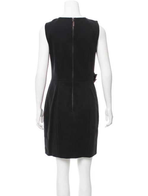 Thomas Wylde Belt-Accented Shift Dress