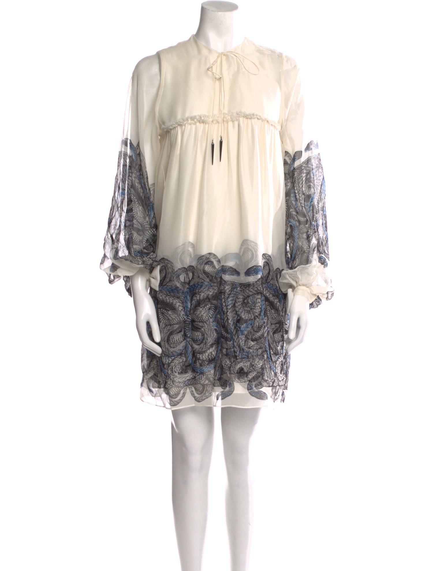 Thomas Wylde Silk Mini Dress