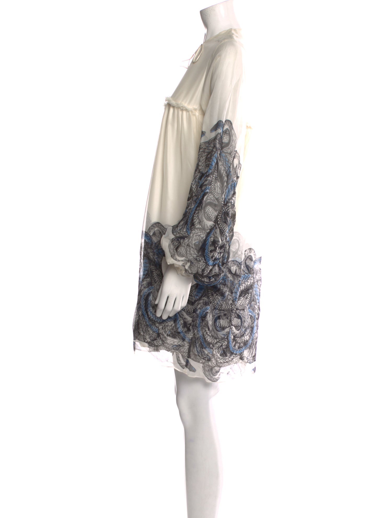 Thomas Wylde Silk Mini Dress