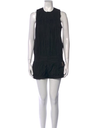 Thomas Wylde Sleeveless Crew Neck Romper