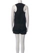 Thomas Wylde Sleeveless Crew Neck Romper
