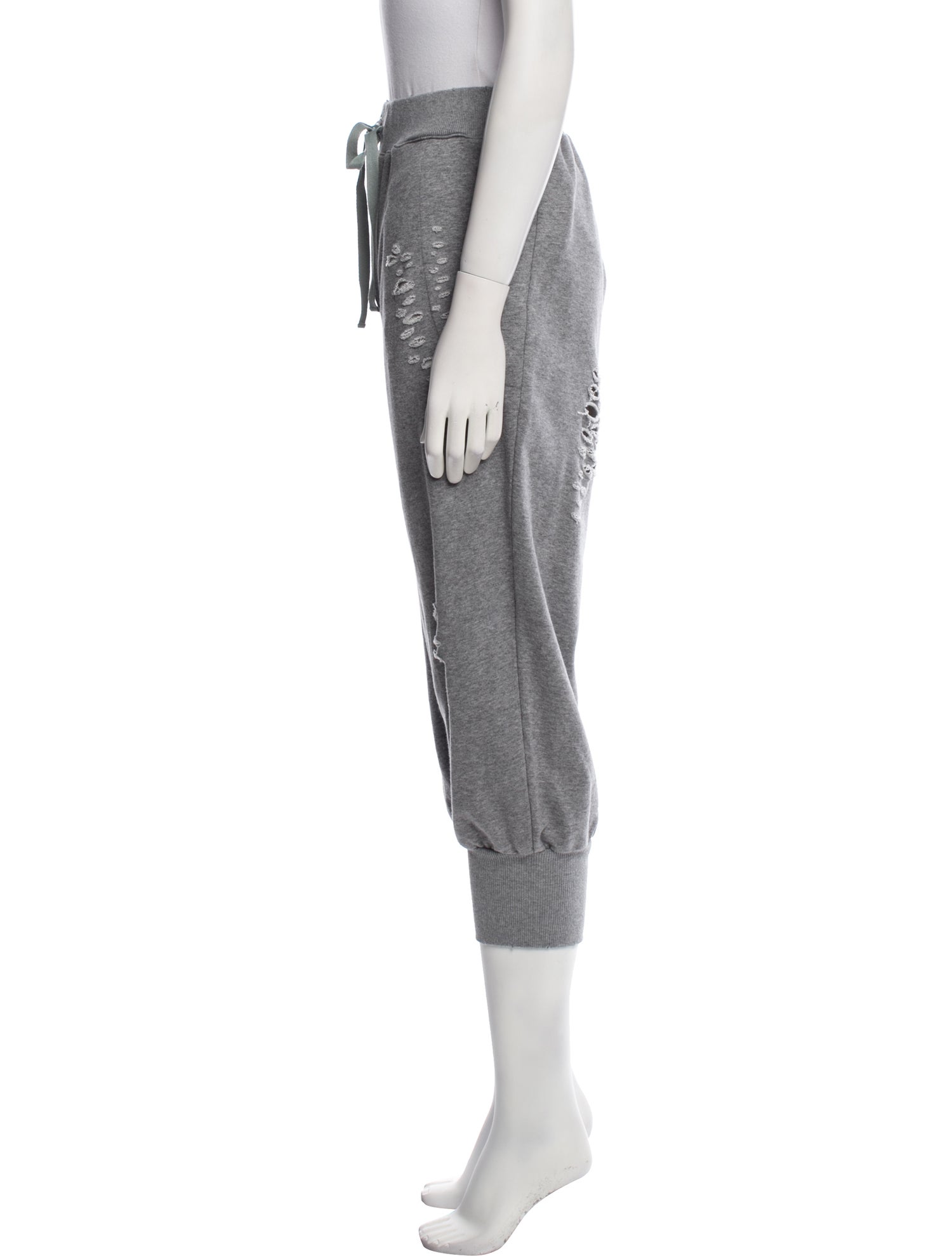 Thomas Wylde Distressed Accents Sweatpants