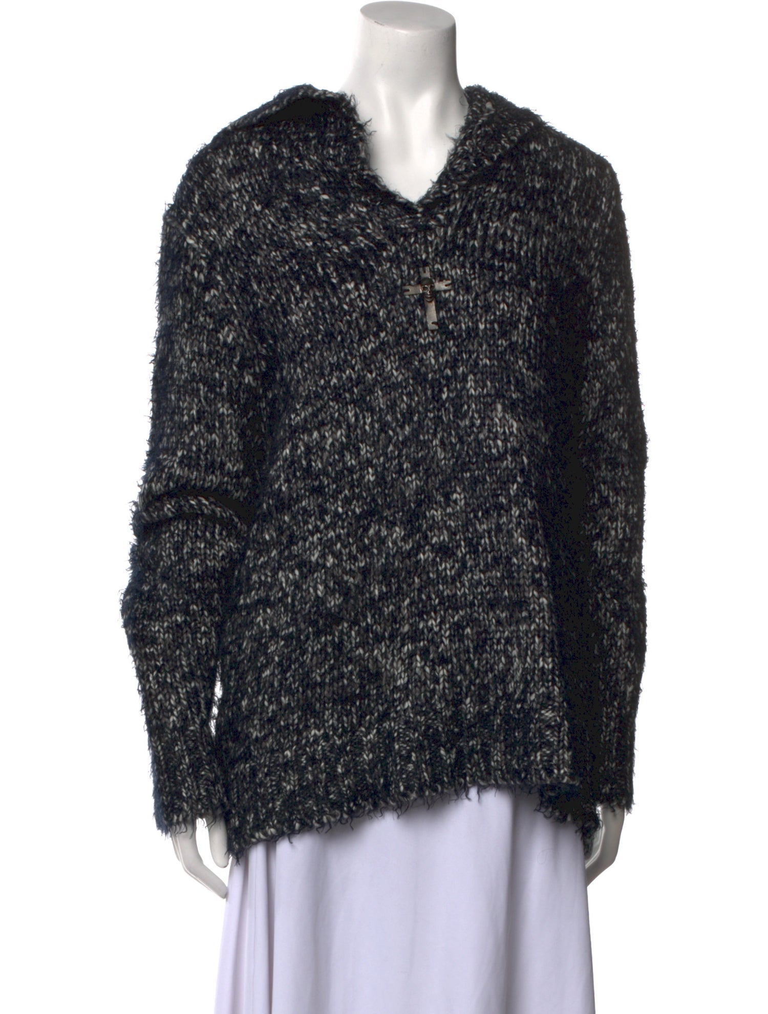 Thomas Wylde Wool V-Neck Sweater