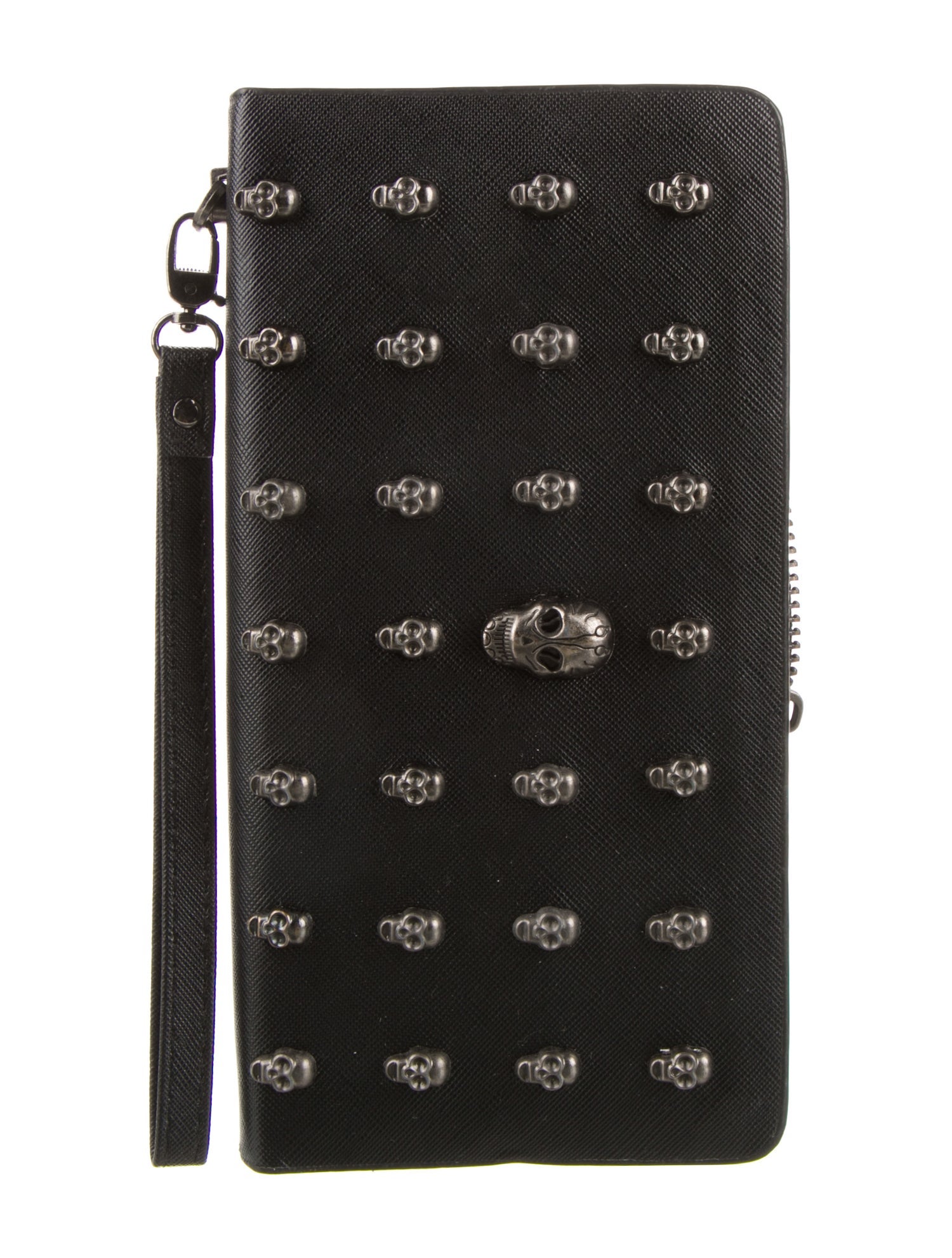 Thomas Wylde Leather Printed Bifold Wallet