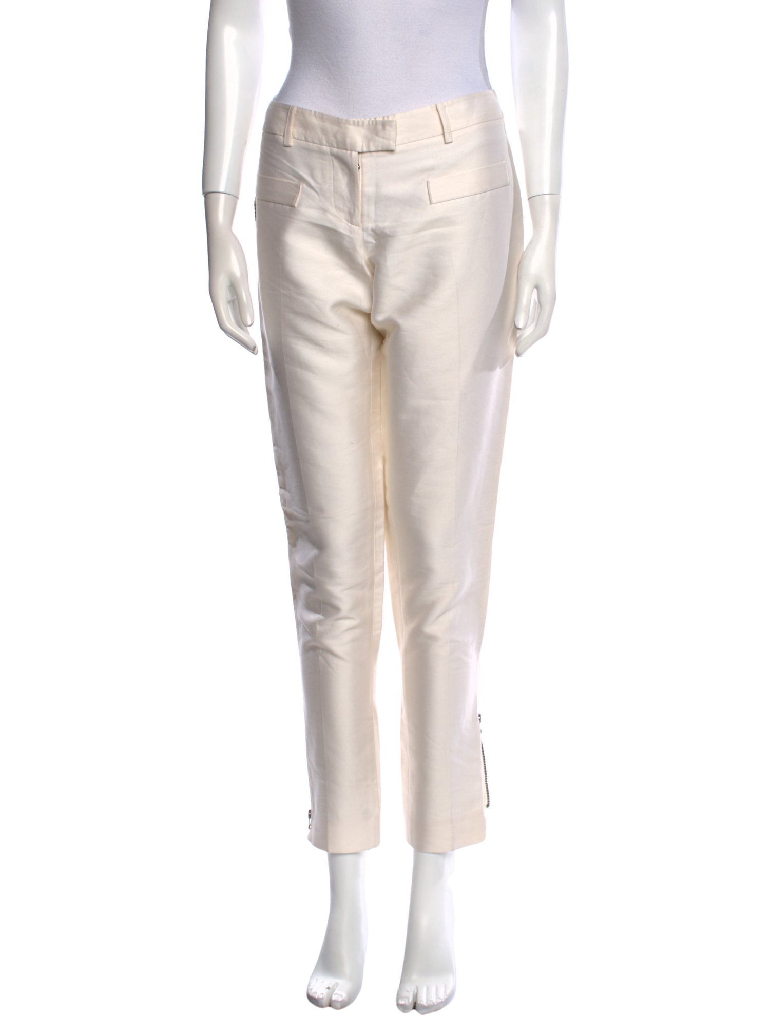 Thomas Wylde Leather Skinny Leg Pants