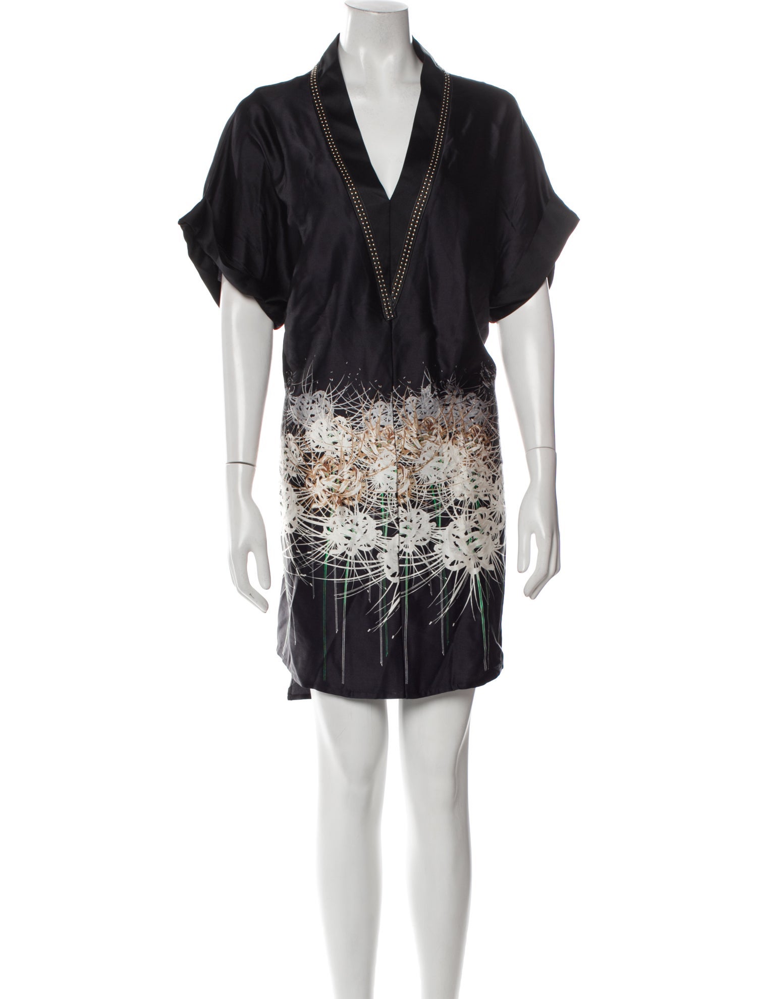 Thomas Wylde Silk Mini Dress