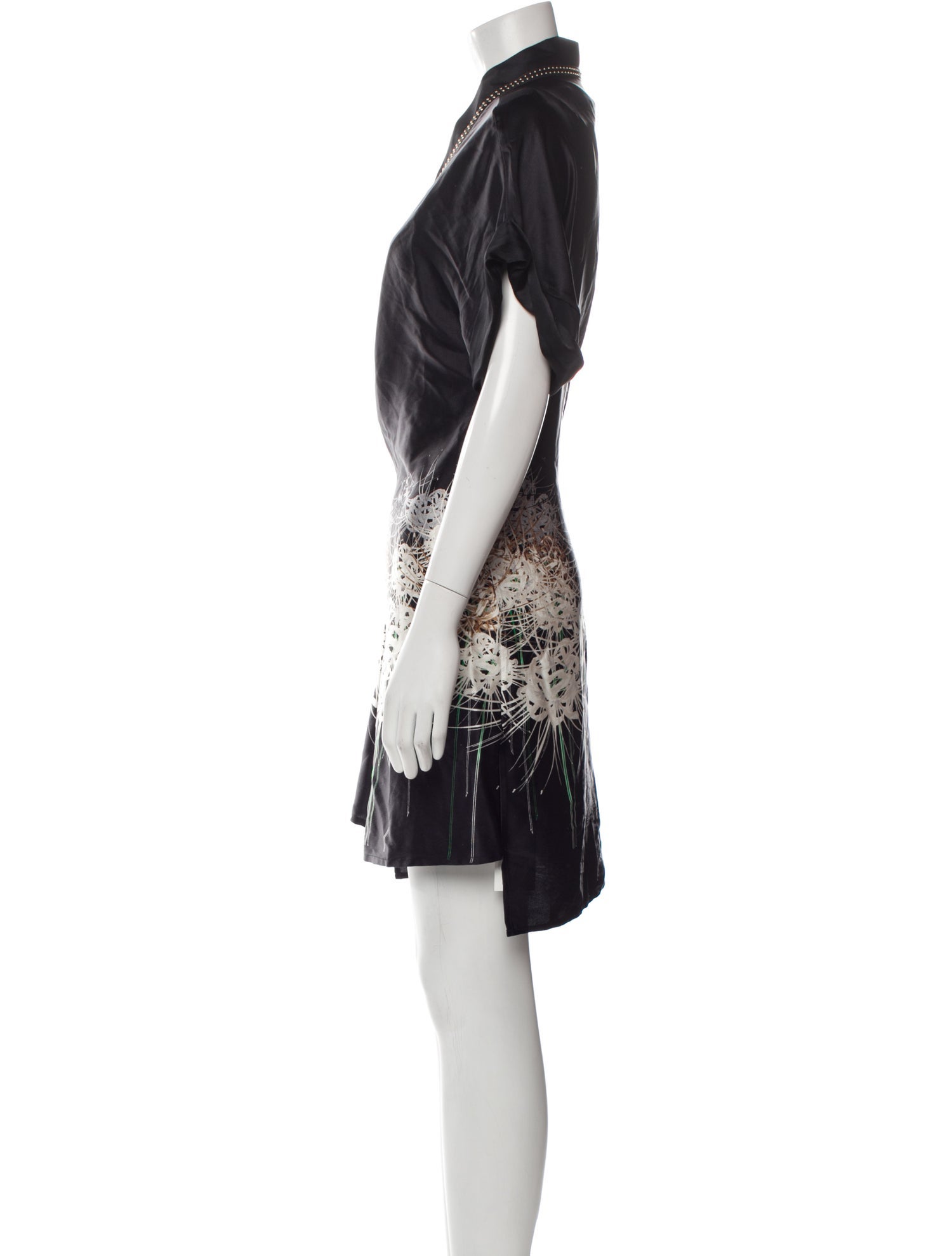 Thomas Wylde Silk Mini Dress