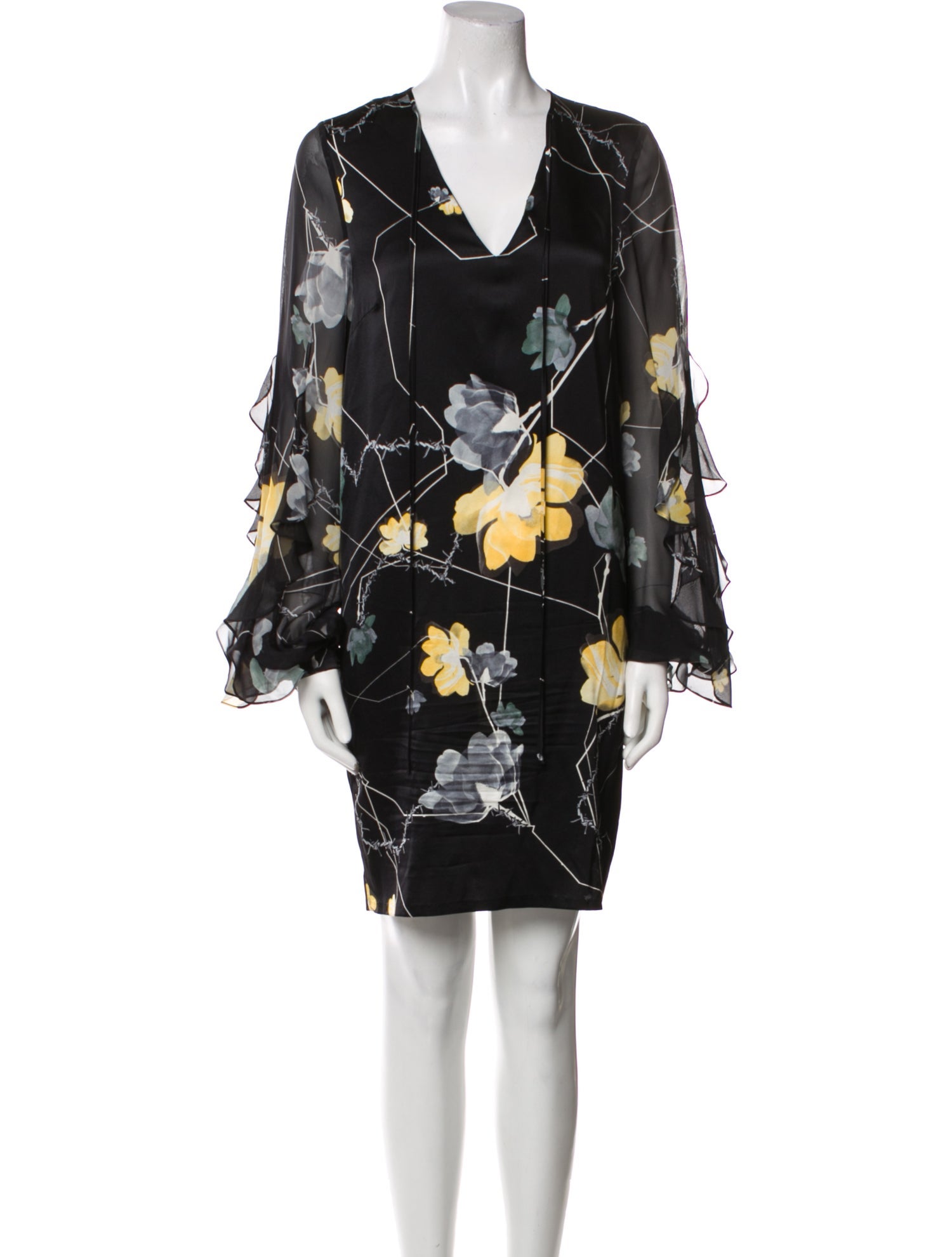 Thomas Wylde Silk Mini Dress