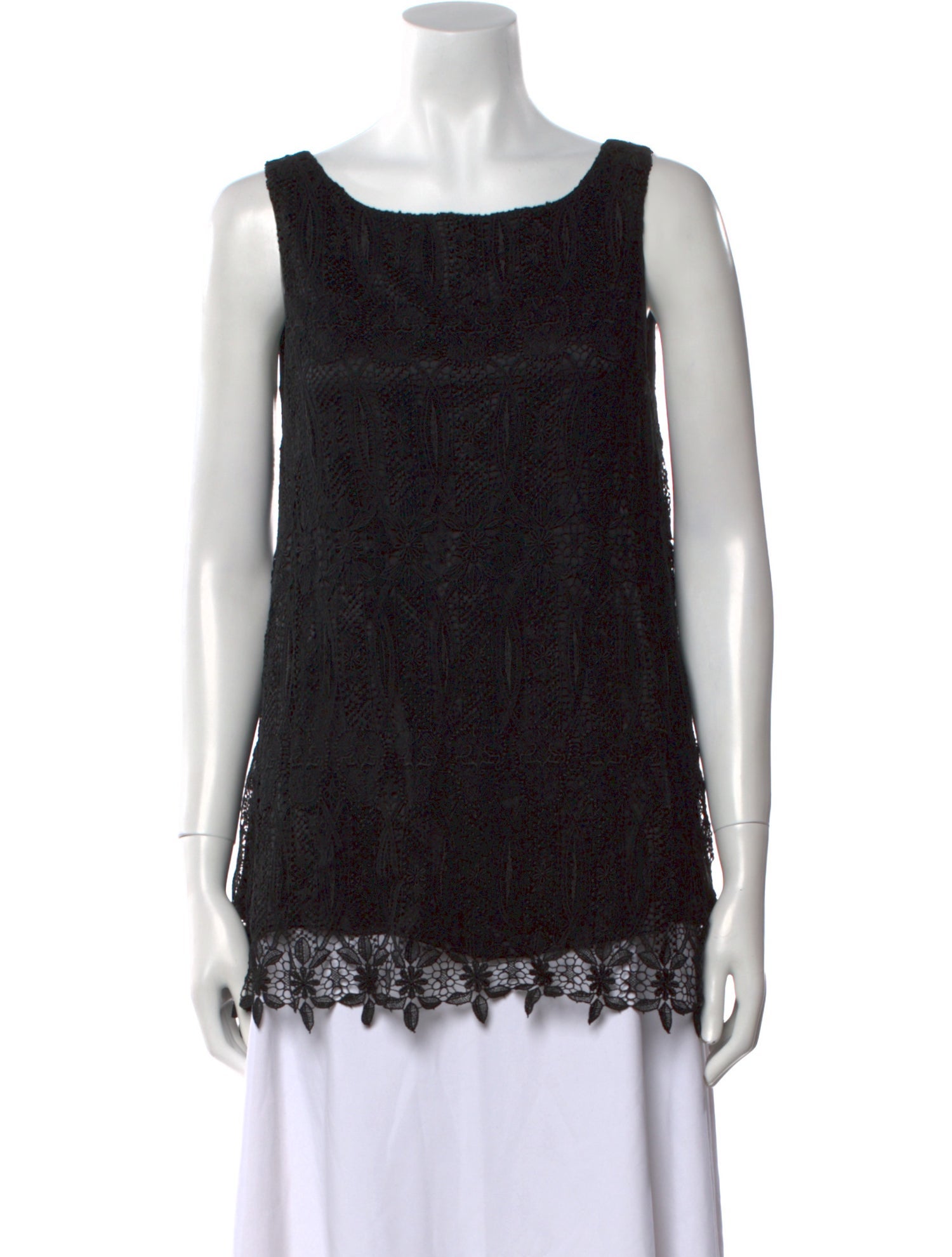 Thomas Wylde Scoop Neck Sleeveless Top