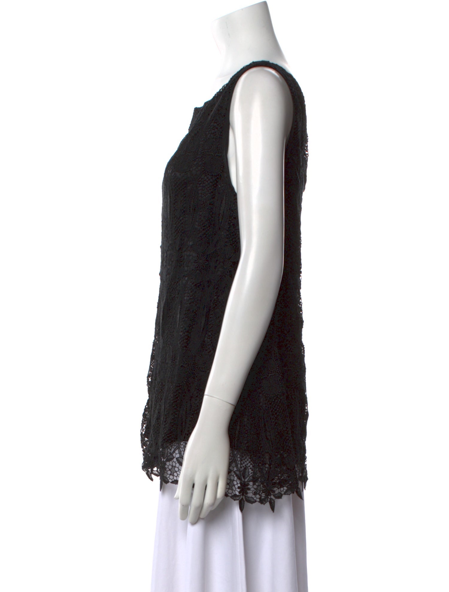 Thomas Wylde Scoop Neck Sleeveless Top