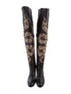 Thomas Wylde Leather Printed Boots