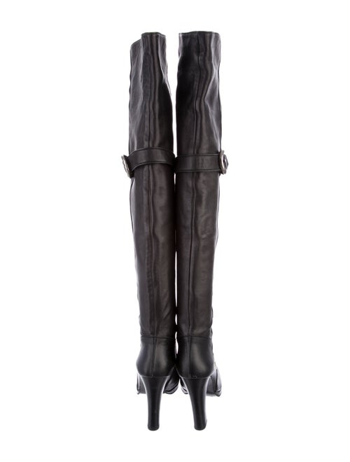 Thomas Wylde Leather Printed Boots