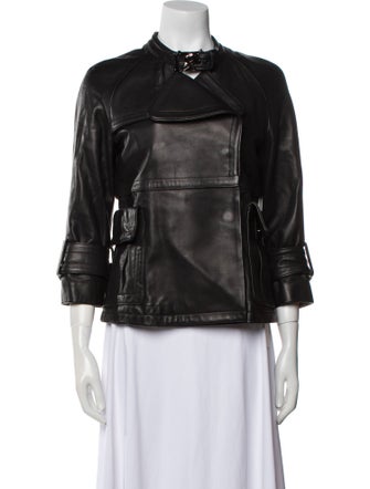 Thomas Wylde Leather Biker Jacket