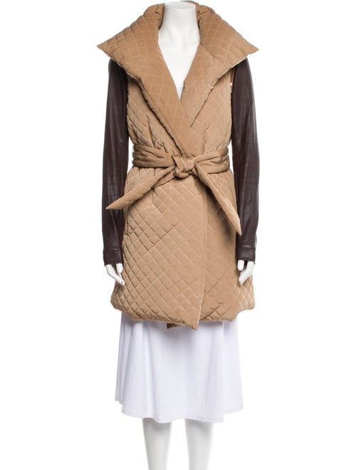 Thomas Wylde Colorblock Pattern Down Coat