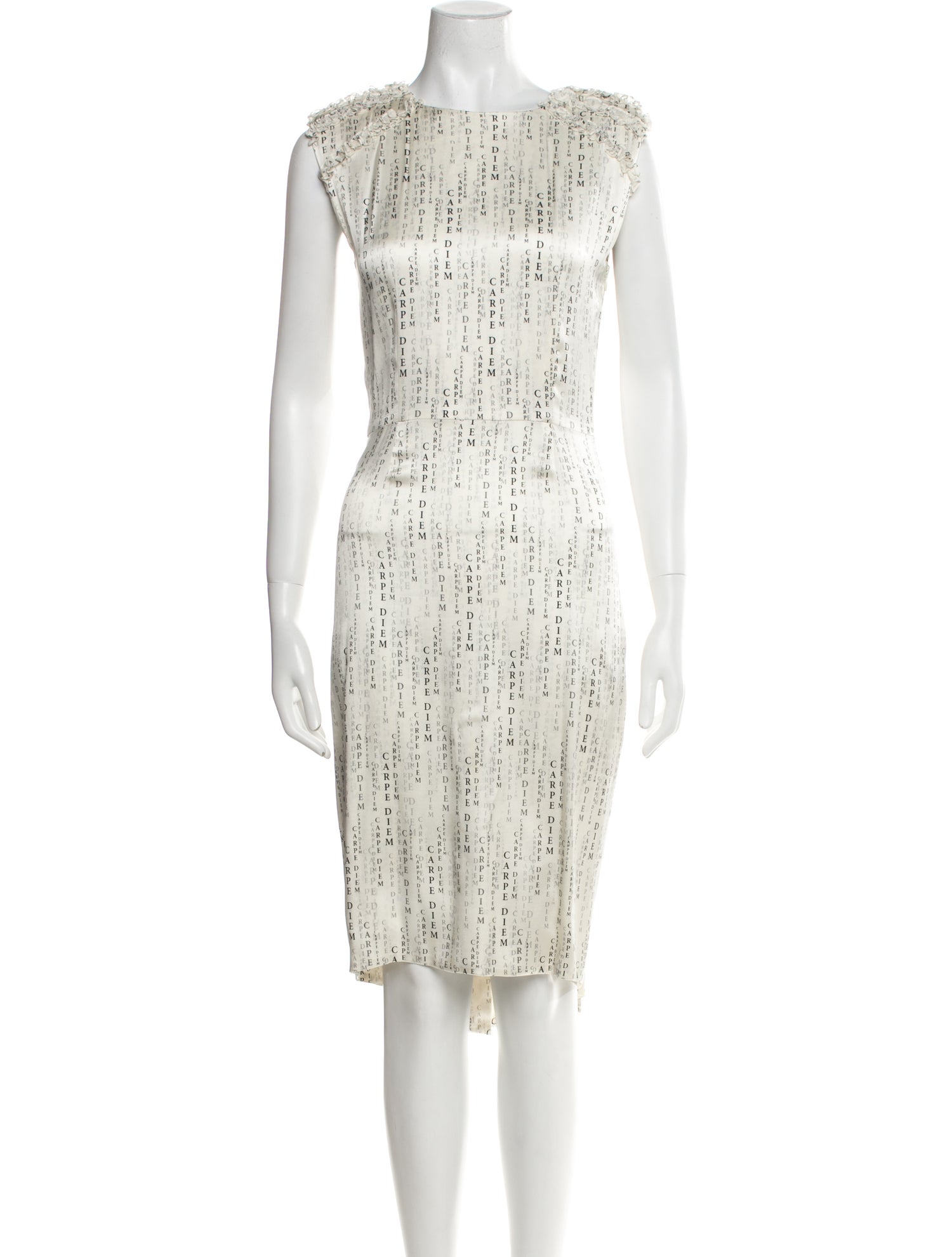 Thomas Wylde Silk Midi Length Dress