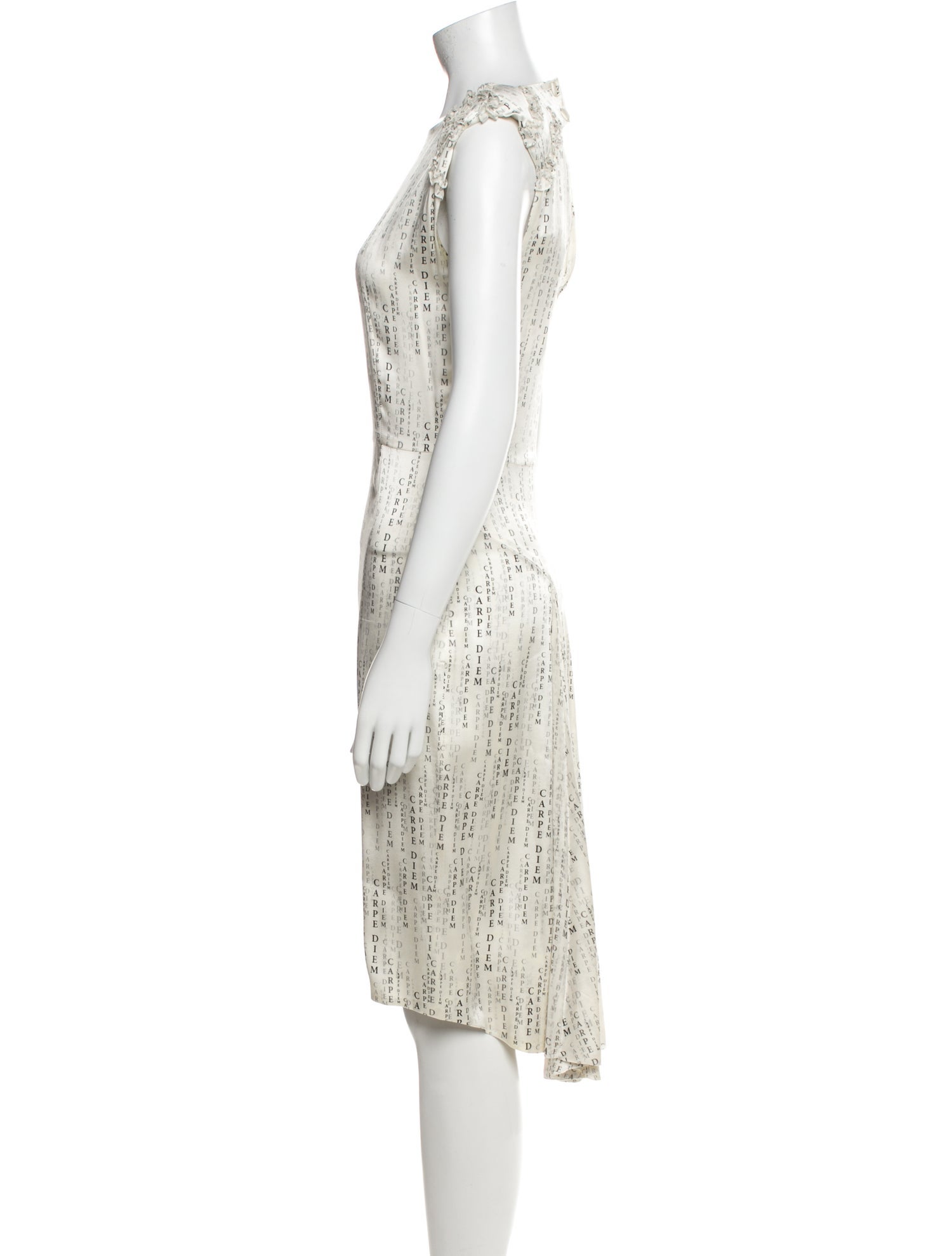 Thomas Wylde Silk Midi Length Dress