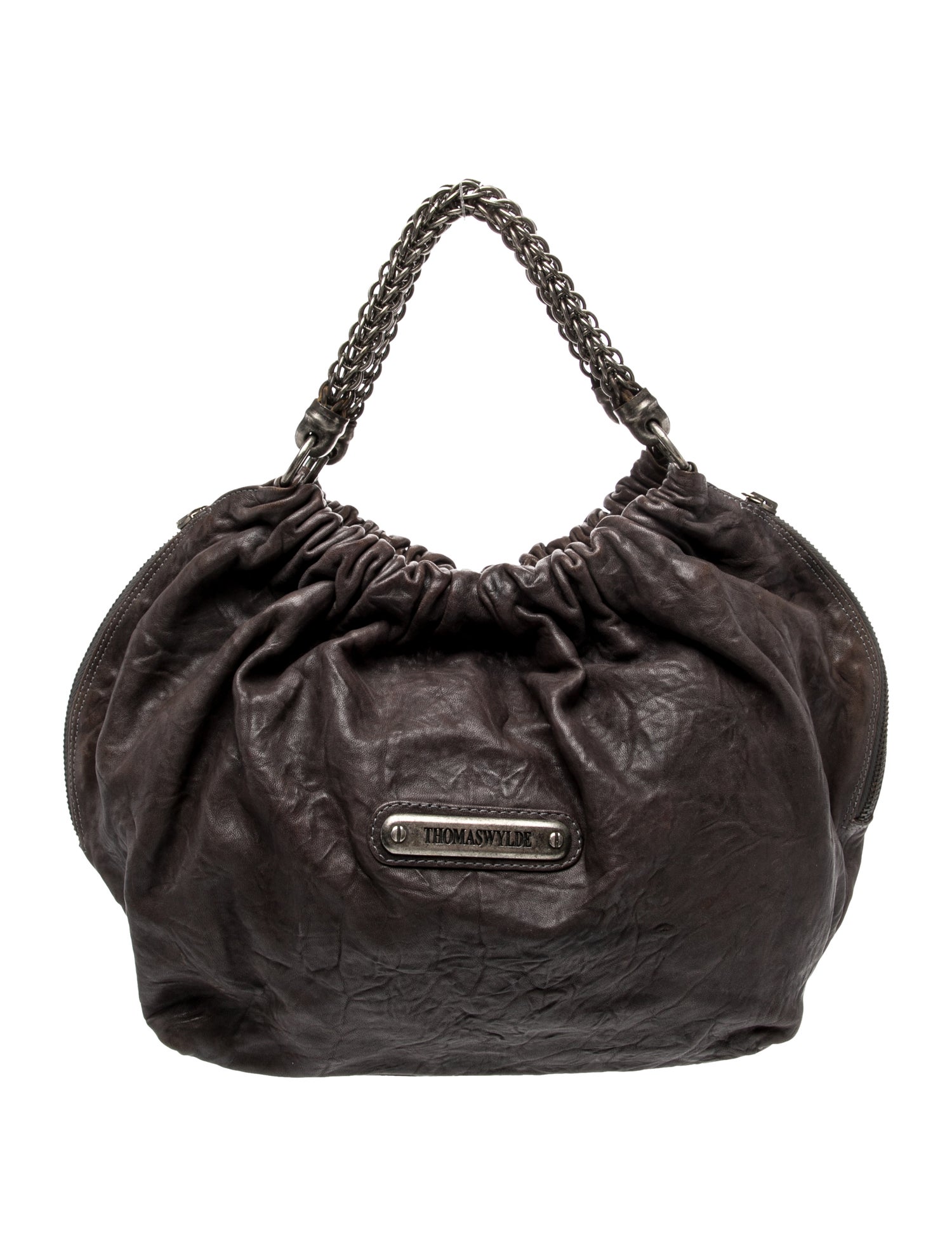 Thomas Wylde Leather Top Handle Bag