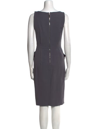 Thomas Wylde V-Neck Knee-Length Dress