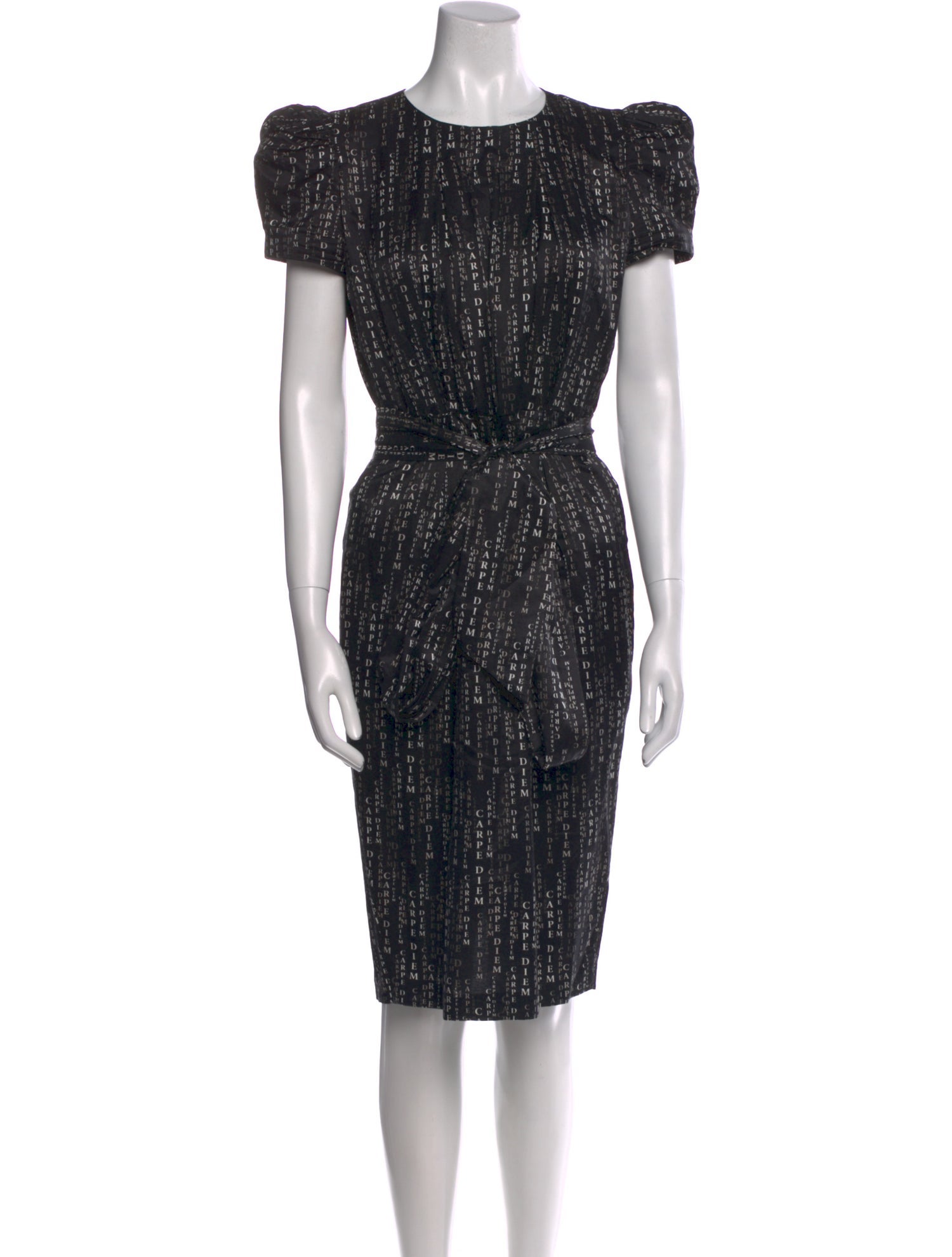 Thomas Wylde Printed Midi Length Dress
