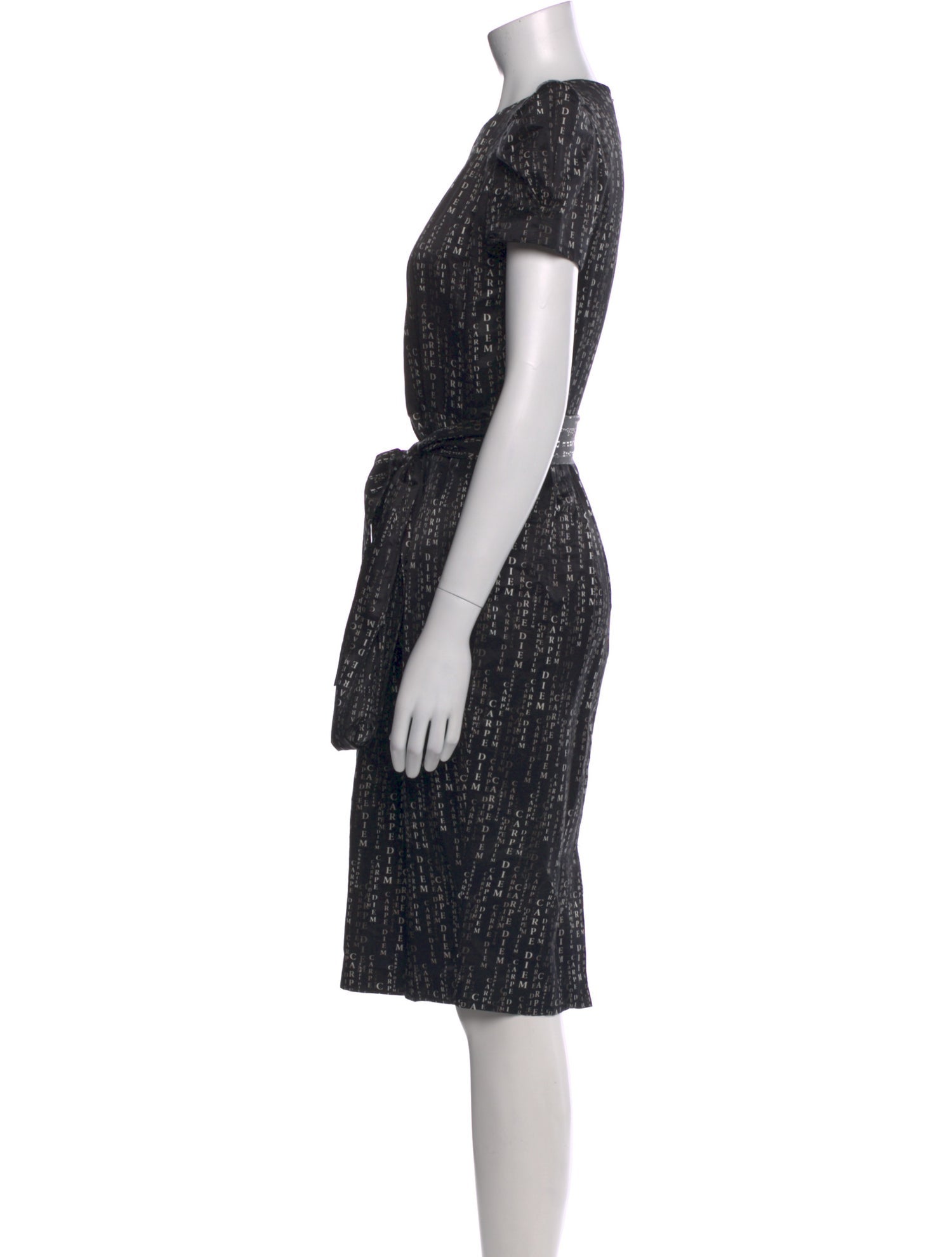Thomas Wylde Printed Midi Length Dress