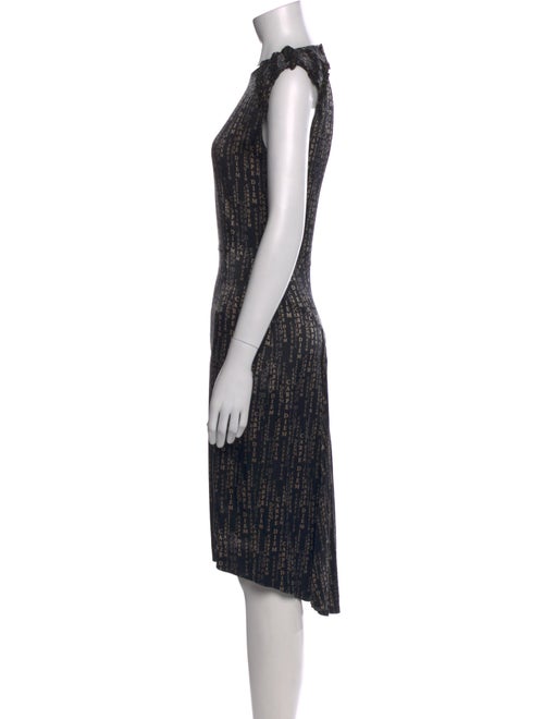 Thomas Wylde Printed Midi Length Dress