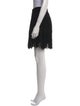 Thomas Wylde Crochet Trim Mini Skirt