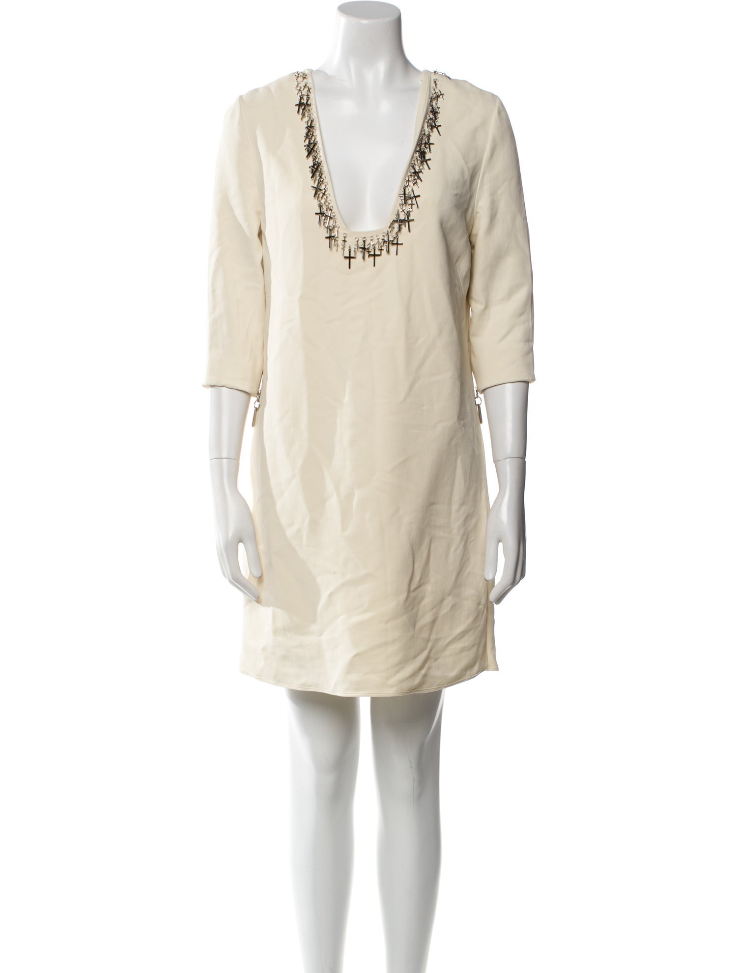 Thomas Wylde V-Neck Mini Dress