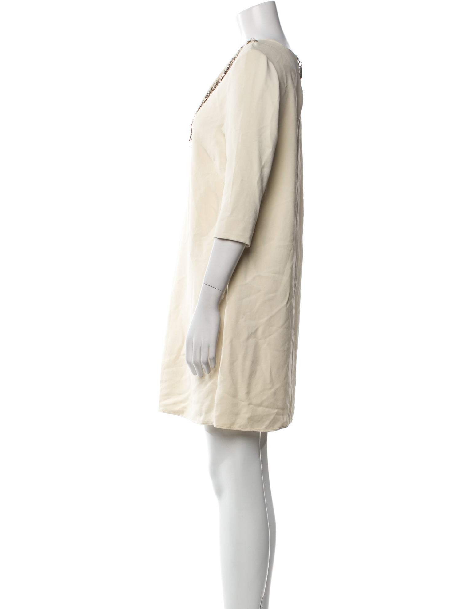 Thomas Wylde V-Neck Mini Dress