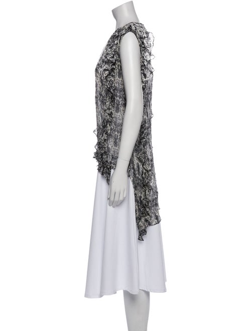 Thomas Wylde Silk Printed Top