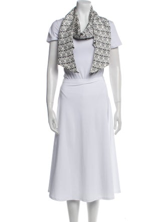 Thomas Wylde Silk Printed Scarf