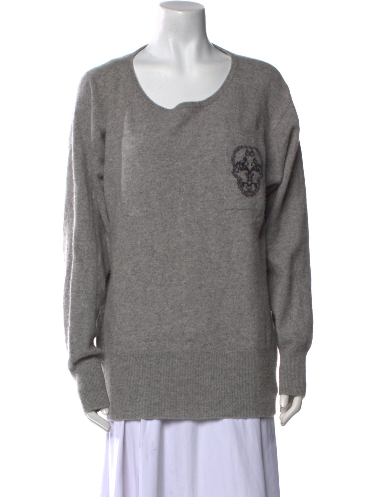 Thomas Wylde Cashmere Scoop Neck Sweater