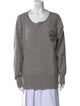 Thomas Wylde Cashmere Scoop Neck Sweater