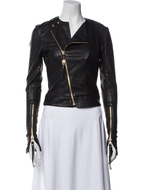 Thomas Wylde Leather Fur Jacket