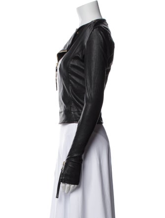 Thomas Wylde Leather Fur Jacket