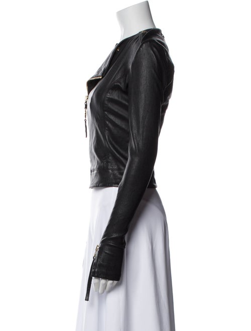 Thomas Wylde Leather Fur Jacket